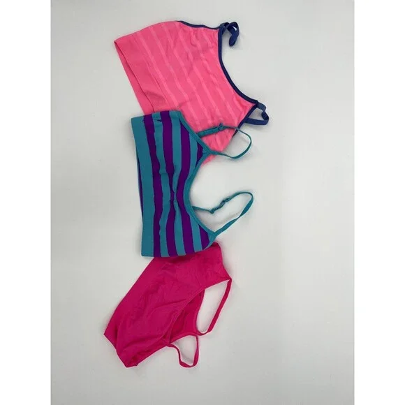 Under Armor Flirtitude Bralette Sports Bras Girls Small Lot - Picture 7 of 11